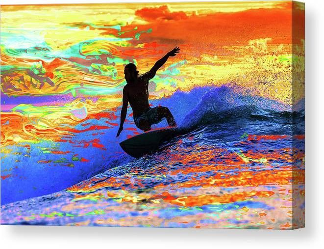 EXTRA LARGE Surfer Canvas Wall Art,All Products : American Fashion Style Bags On Sale