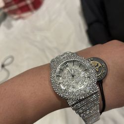 Fully Iced Cubic Zirconia Watch
