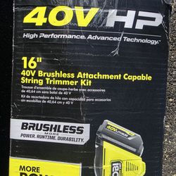Ryobi 40v Trimmer New