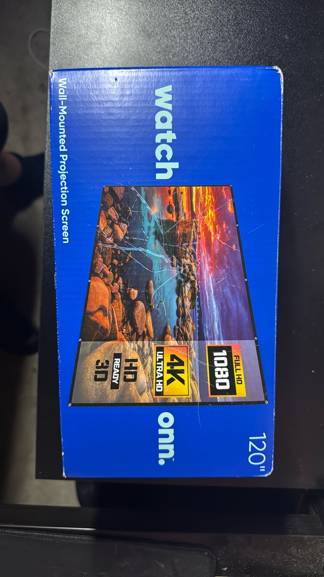 120 Inch Wall Mounted Projection Screen