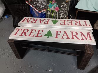 Wood signs New  6$ each