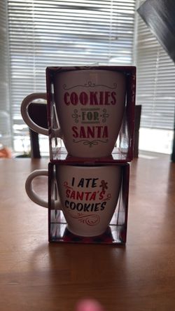 New Santa mugs