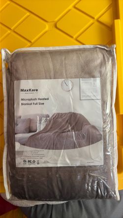 Microplush heated blanket
