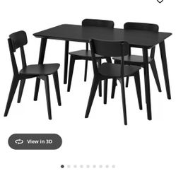 IKEA LISABO Dining Table Set