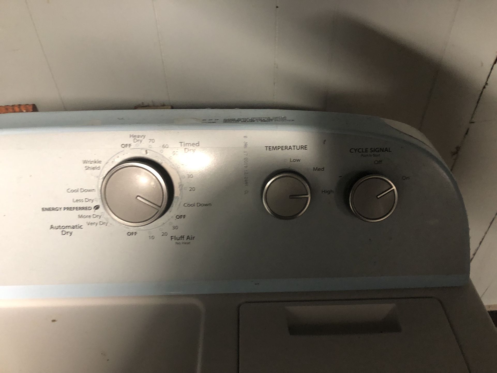 Gas Dryer 