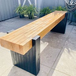 Wood Bench Handmade 