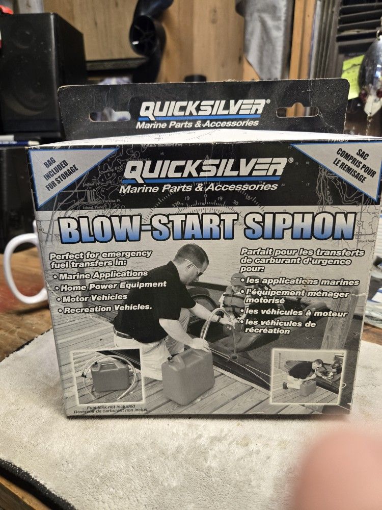 Quicksilver Blow Start Siphon