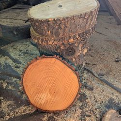 Rustic Wood Rounds Arizona Ash