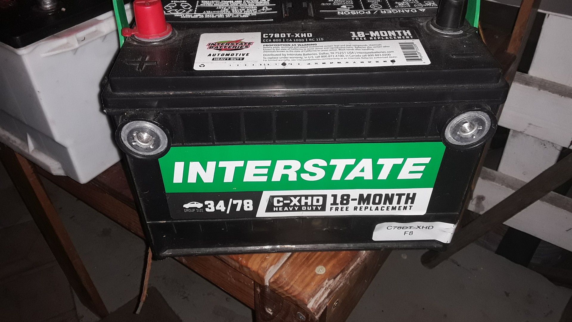 INTERSTATE 34/78 C-XHD BATTERY