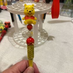 Winnie The Pooh Beaded Pen