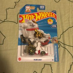 hotwheels feline lucky