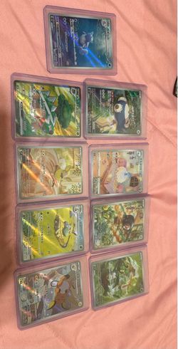 Jp single Pokemon cards
