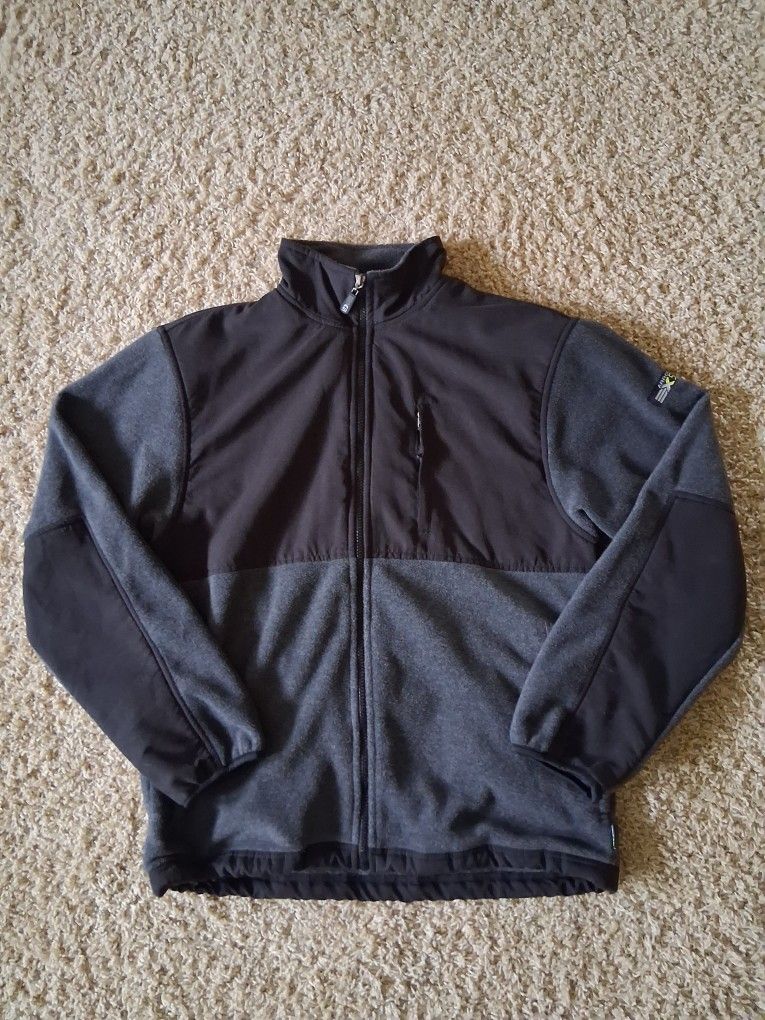 Arrow X 51 Full-Zip Jacket Size Medium Grey Adjustable Hem