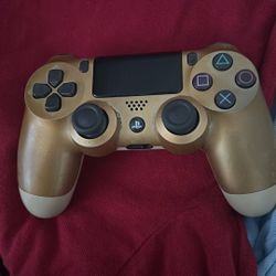 Gold PS4 Controller