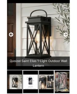 Quoizel Saint Elias 1-Light Outdoor Wall Lantern