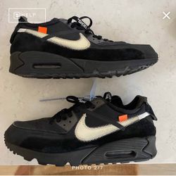 Off-white x Nike Air Max 90 ‘Black’ Size 12