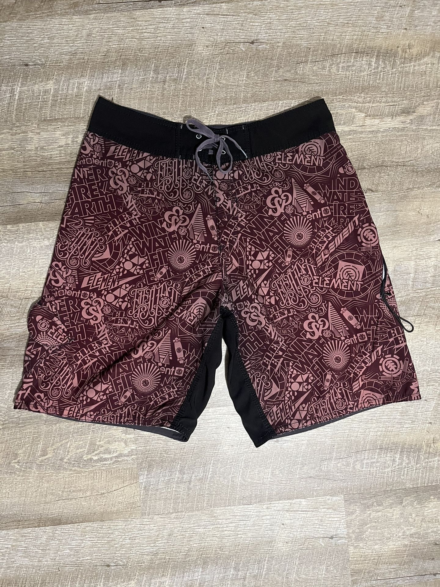 Men’s Element Board Shorts Size 32 Y2K BAM Vintage