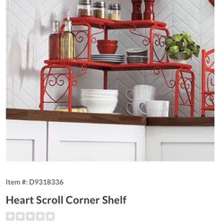 Tier Red Shelve