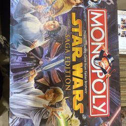 STAR WARS Saga Edition Monopoly 
