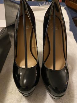 Womens Colin Stuart Black Pumps - Size 9B