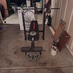 Bench Press,and Weights 