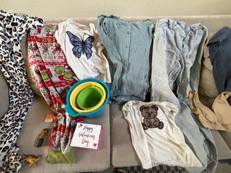 Mixed Lot of Kids and Women's Clothing