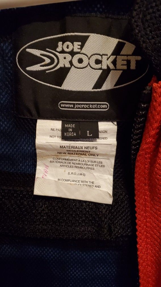 Large Mesh Motorcycle Padded Jacket