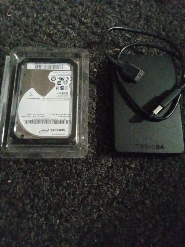 External Hard Drive And Internal Drive