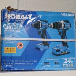 KOBALT new Brushless  Tool Combo Kit