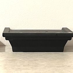 Three Black Floating Shelves