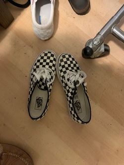 Checkered vans