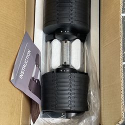 Brand new G7Force 80 pounds adjustable dumbbells with stand