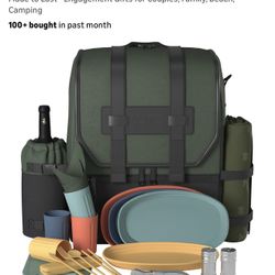 Fern & Soul Picnic Backpack for 4