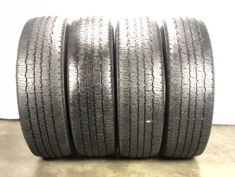 (4) Firestone LT245/75/17