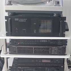 Vintage NIKKO rack Components