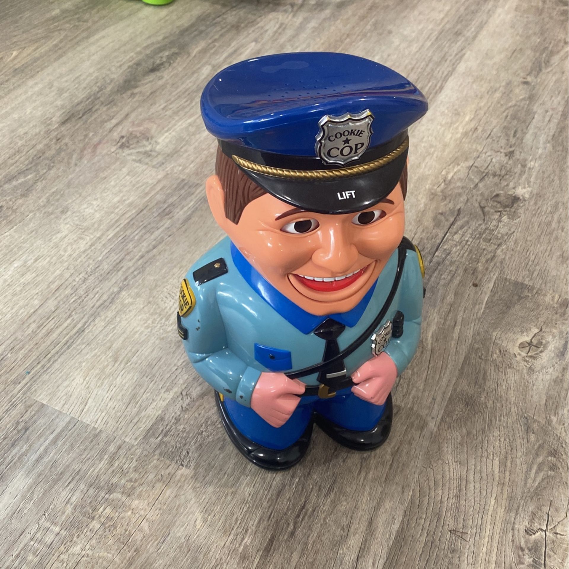 Cop Cookie Jar