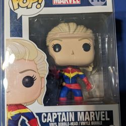 Captain Marvel Unmasked Funko Pop