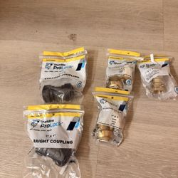 SharkBite 1” Push-to-Connect Fittings Lot – New
