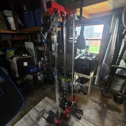 Workout cable machine