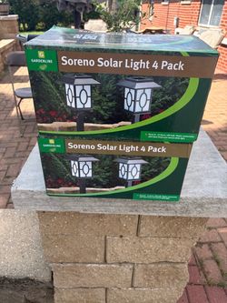 Soreno Solar outdoor lights
