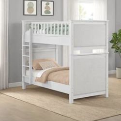 Bayside Twin Over Twin Upholstered Bunk Bed