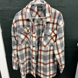 Plaid Shacket Size S