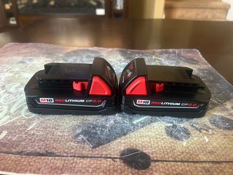 Milwaukee M18 CP2.0 Batteries. $40 each