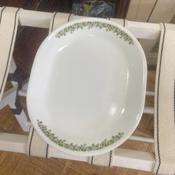 Vintage Corelle Flower Serving Platter 