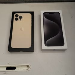 iPhone 13 & 15 Pro Max (Box Only)