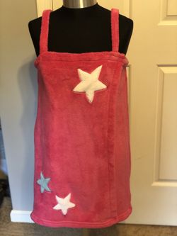 Women’s wrap shower robe. Size large. Used only one time