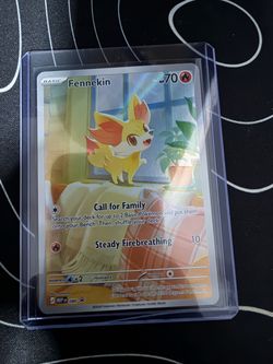 Fennekin Holo Pokémon Card MEP 080