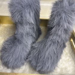 Really Cute Fury Boots Brand New 