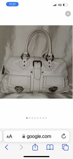 Marc Jacobs white Leather Venetian Bag