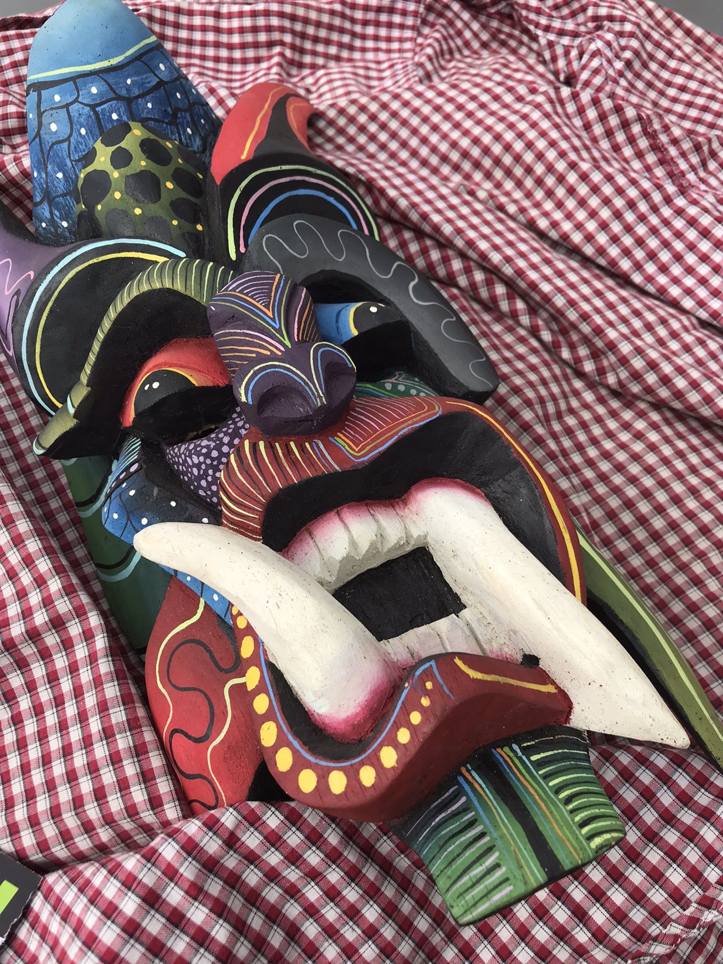 Authentic Imported Tiki Mask